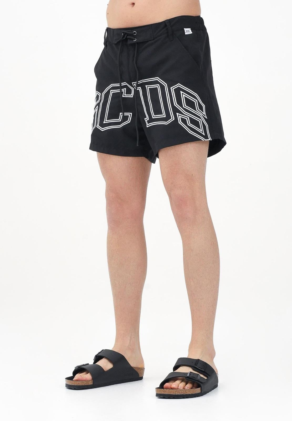 Boxer mare GCDS con logo ricamato uomo