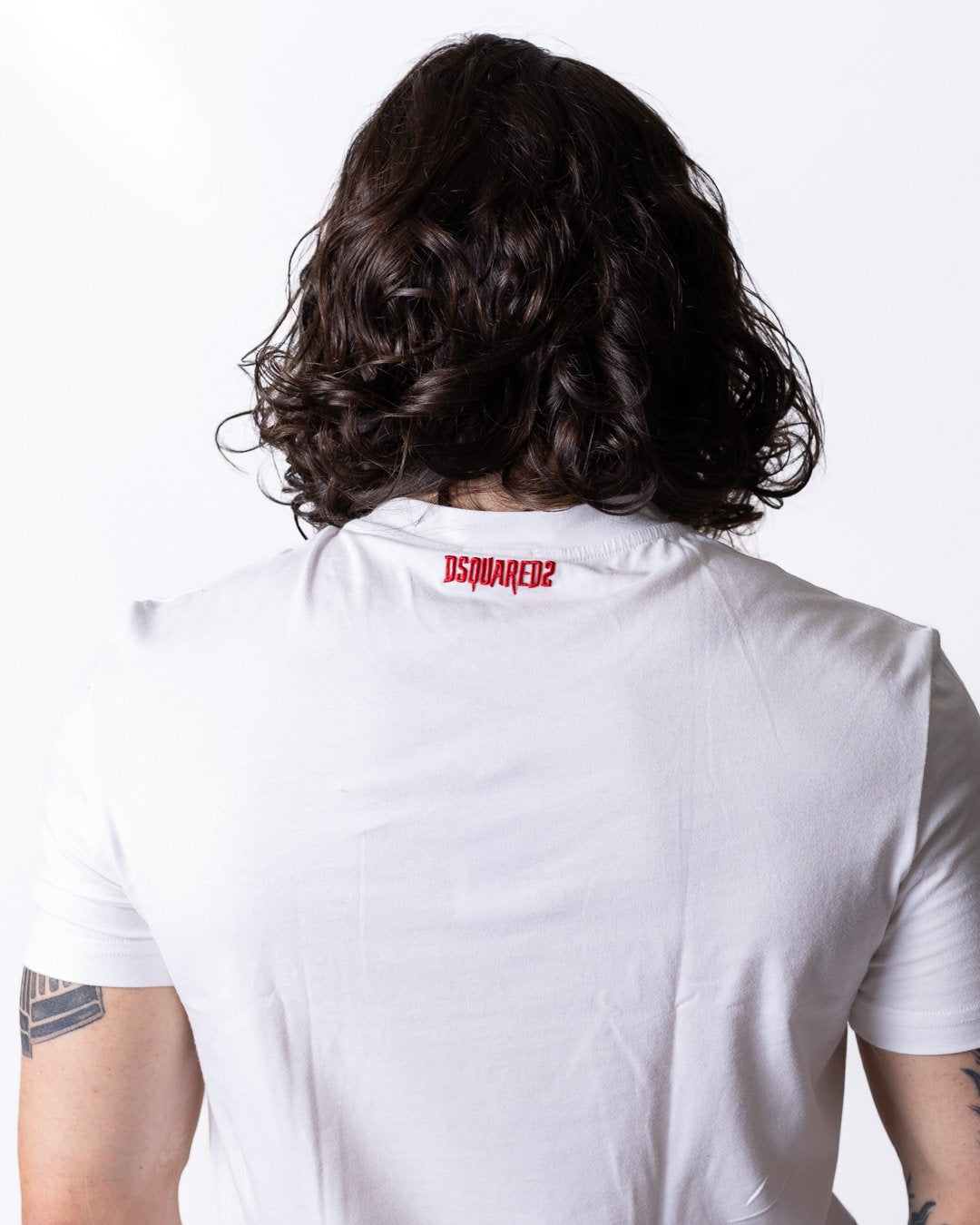 T-shirt Dsquared2 con logo ricamato