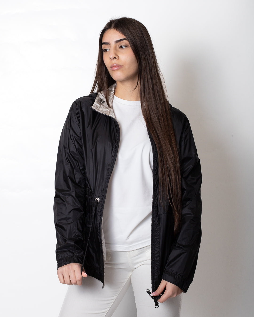 Giacca Colmar "Punky" reversibile con cappuccio donna