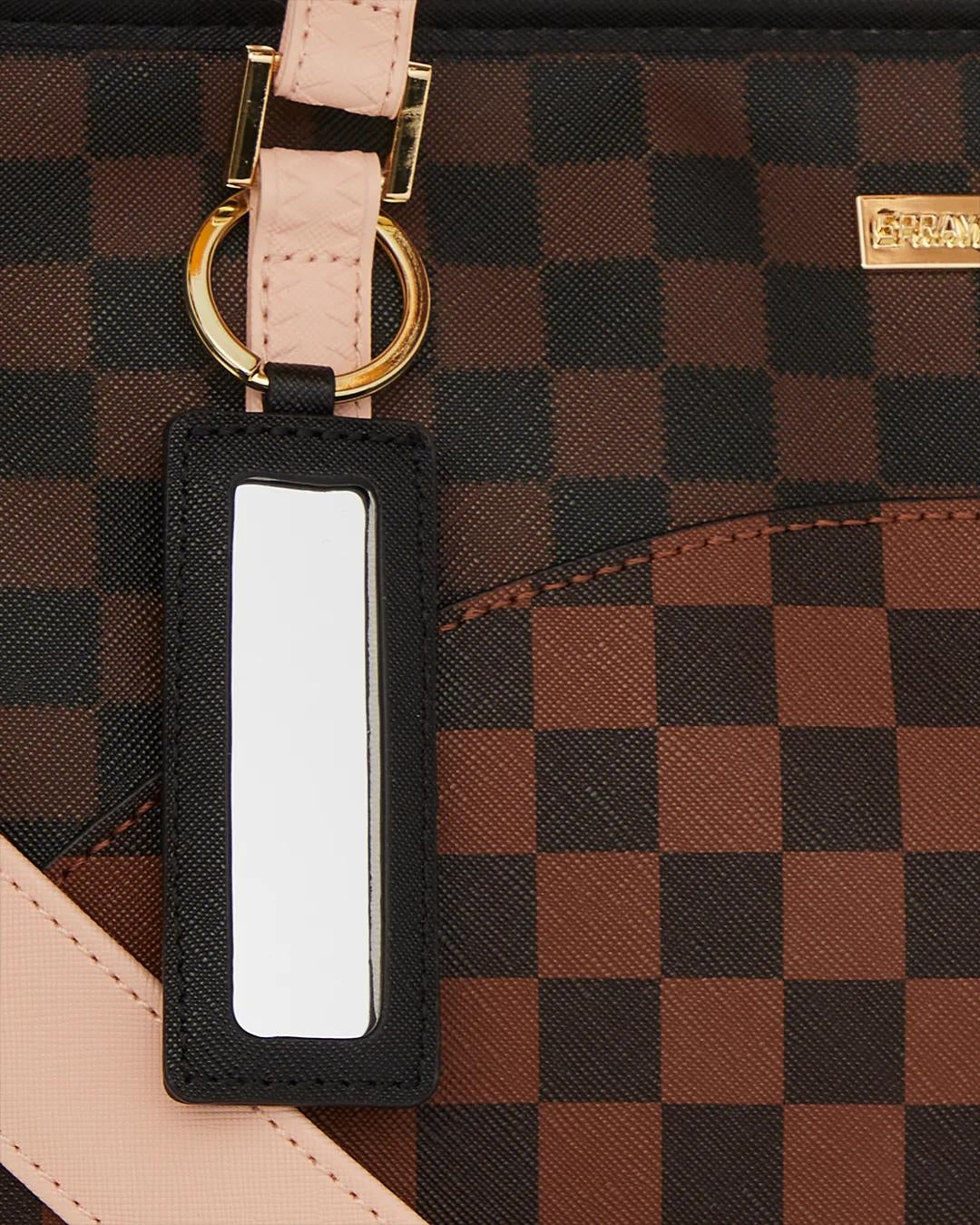 Borsa Sprayground marrone boujee strap tote