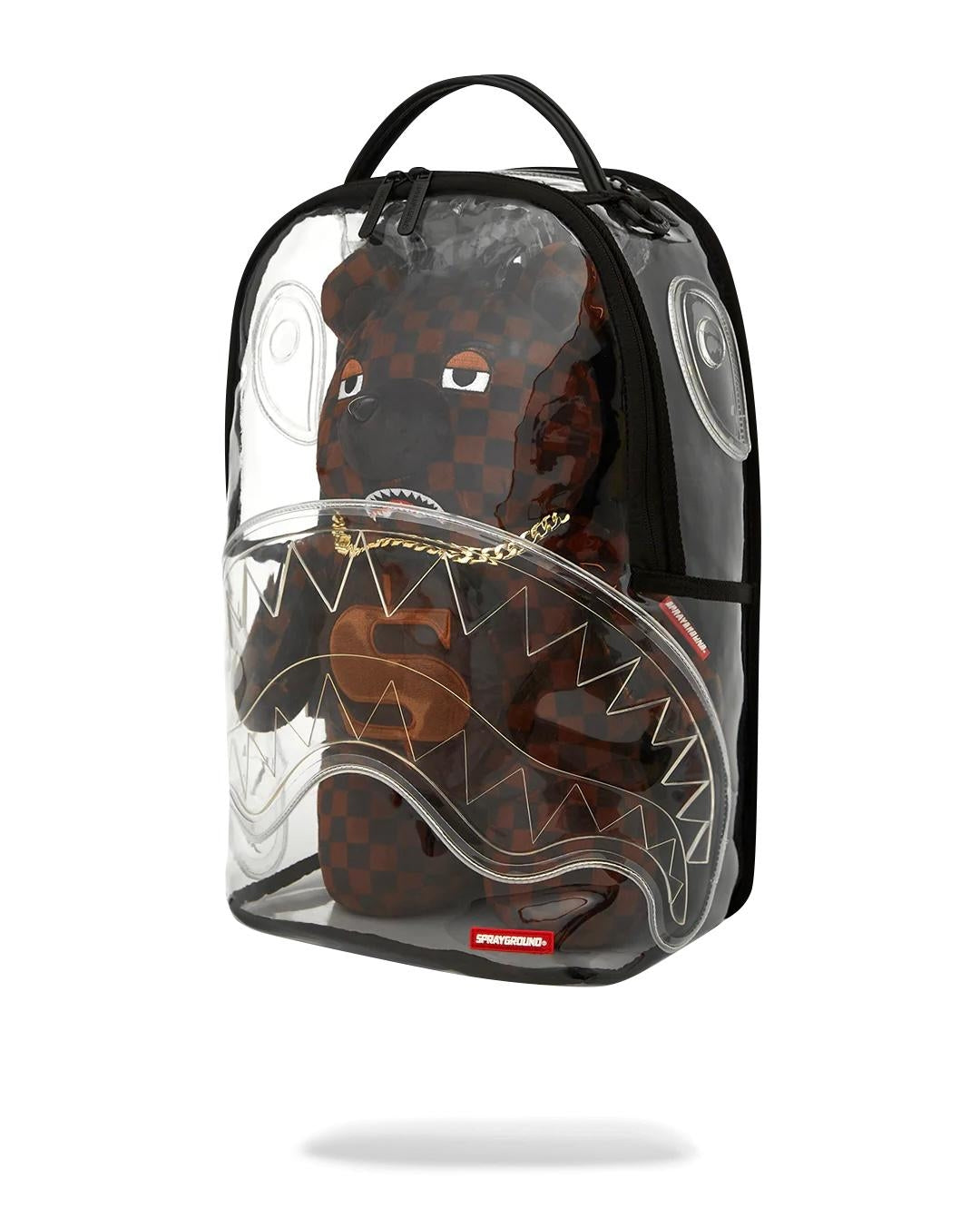 Zaino Sprayground trasparente Clear bear dlx backpack