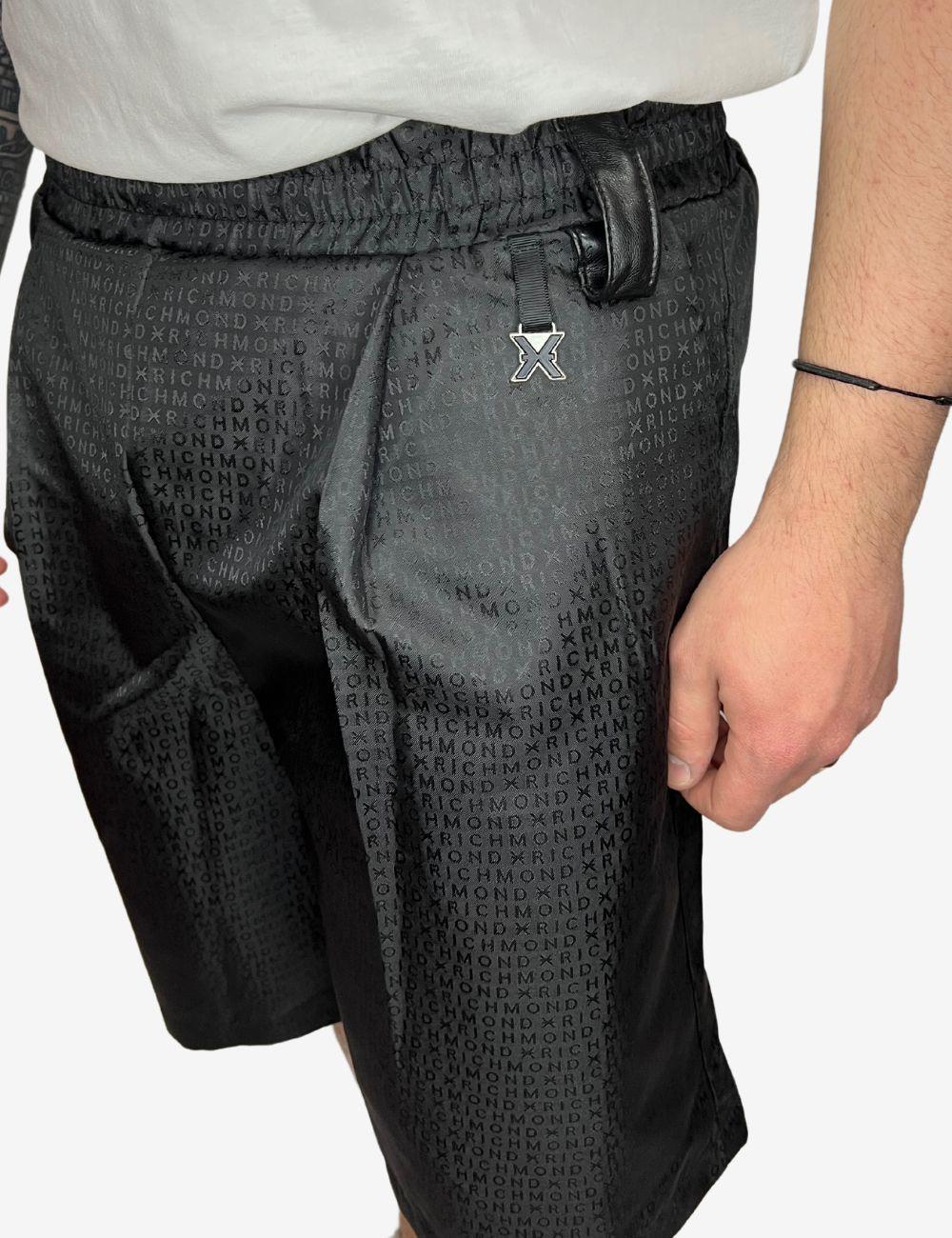 Bermuda Richmond X con stampa jacquard uomo
