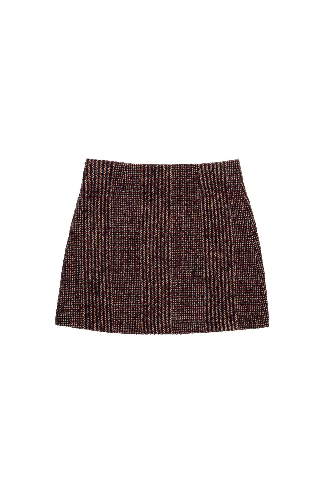 Gonna Nenette in misto lana donna