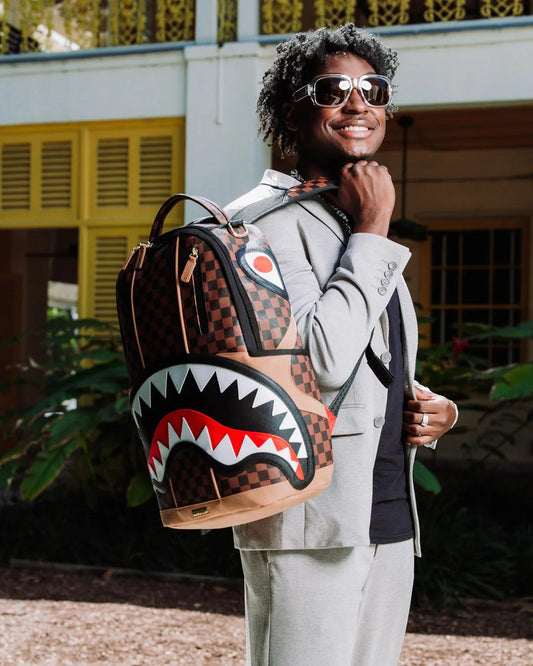 Zaino Sprayground marrone Hennyville dlxsv backpack