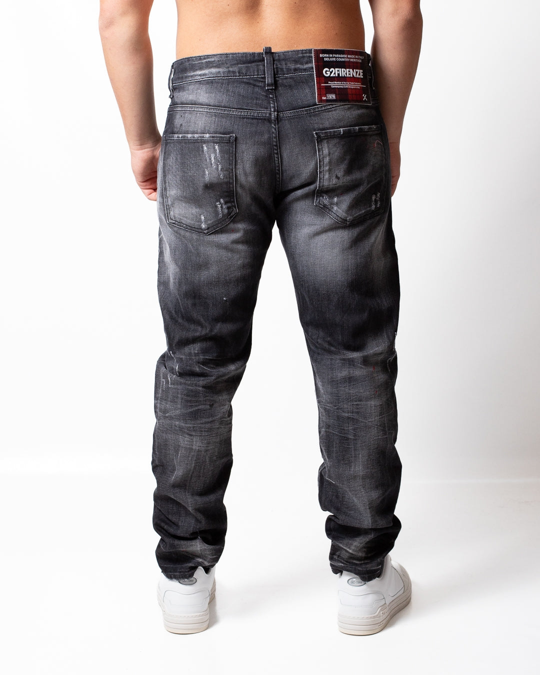 Jeans G2Firenze "Red Impact" slim uomo
