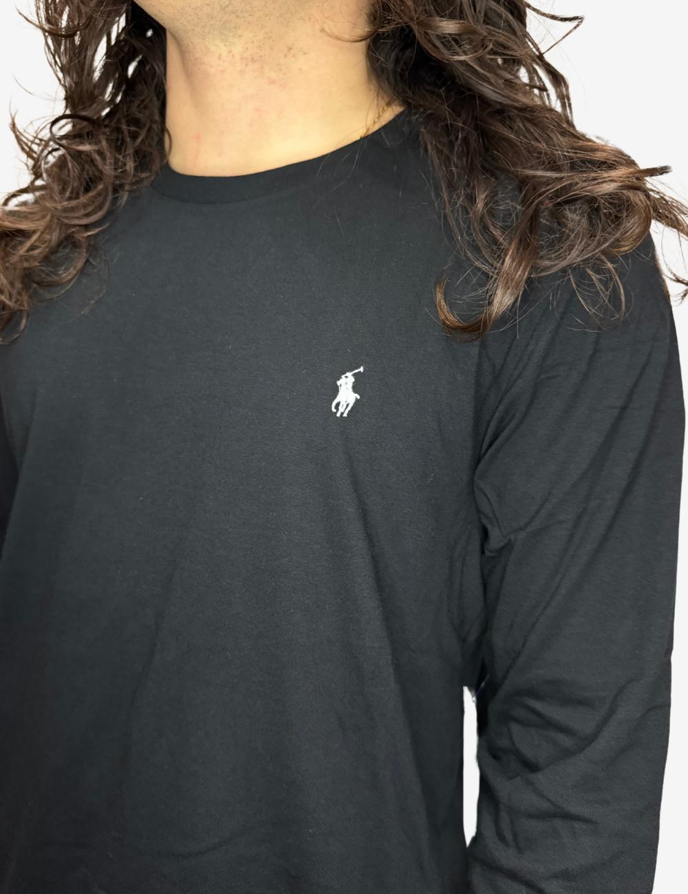 T-Shirt Polo Ralph Lauren basic manica lunga uomo