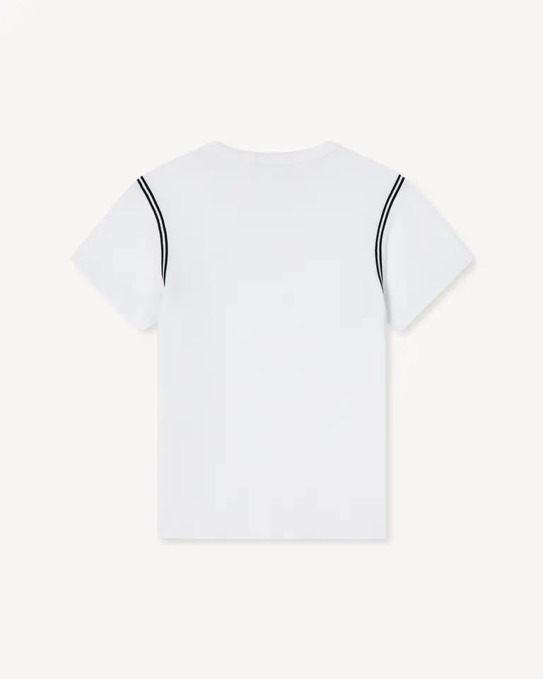 T-Shirt Kenzo con logo in ricamo boke flower 2.0 donna
