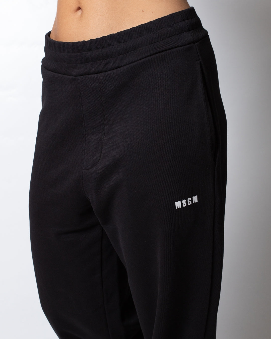 Pantalone MSGM in felpa con logo minimal