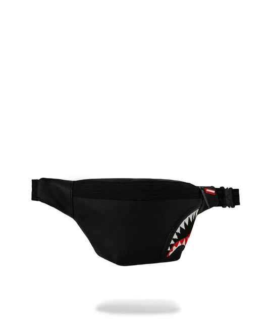 Marsupio Sprayground nero Fly knit mouth savvy crossbody