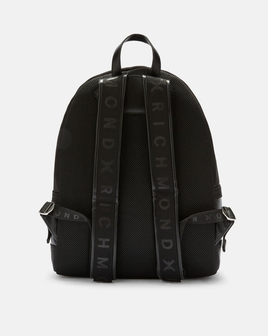 Zaino Richmond X in nylon con dettagli in pelle