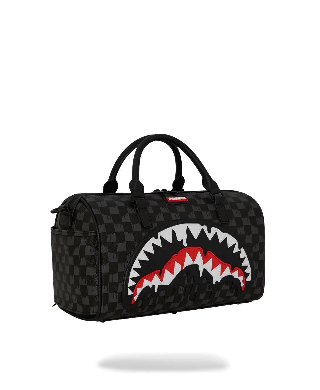 Borsa Sprayground nero Dripping sharks in paris mini duffle