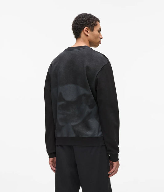 Felpa Karl Lagerfeld Jeans girocollo "Karl Face" uomo