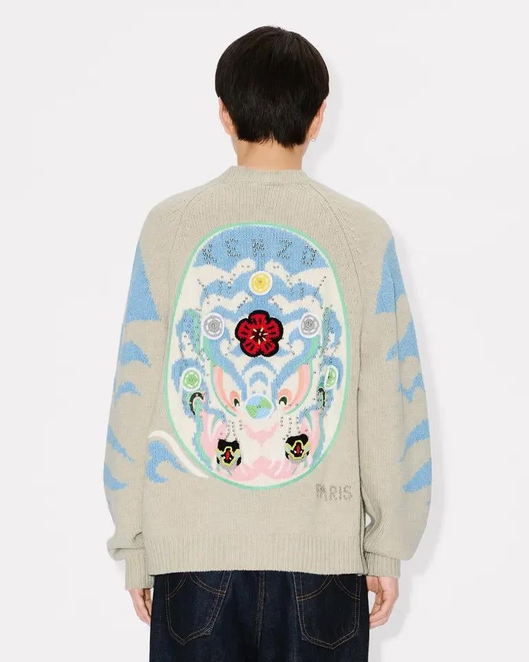 Cardigan Kenzo Paris "Pachinko" in misto lana