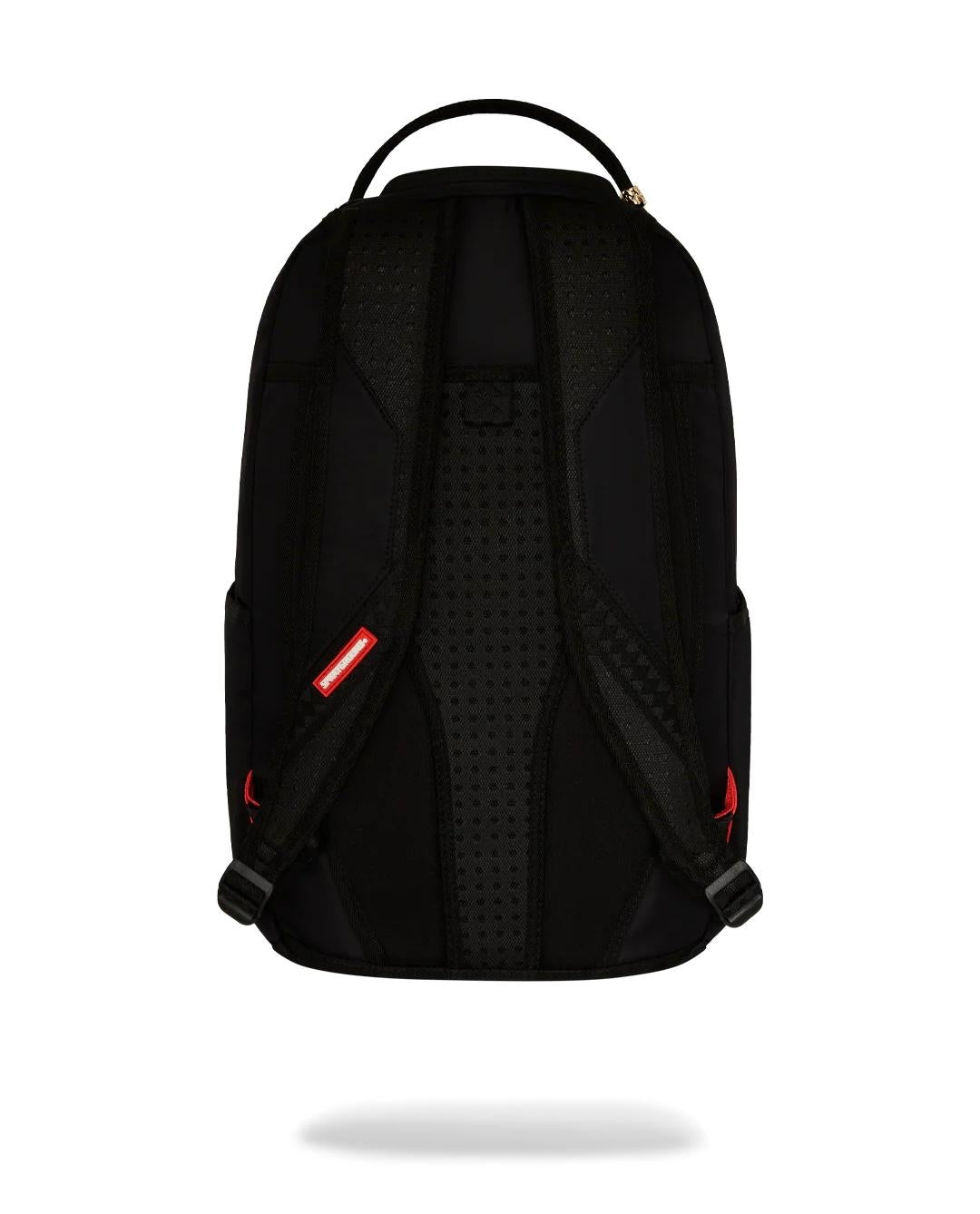 Zaino Sprayground nero Shark central nylon black pink backpack