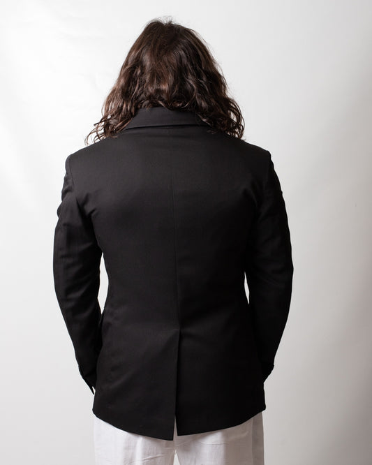 Giacca blazer Gaelle doppiopetto in poliviscosa uomo