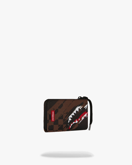 Portafoglio Sprayground marrone SMEARED GRUNGE WALLET