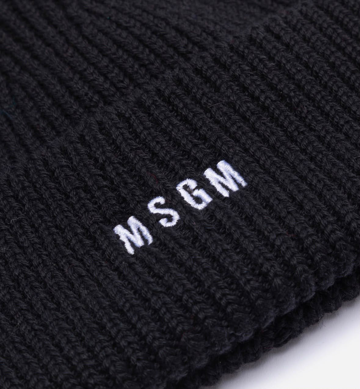 Cappello MSGM in misto lana logato