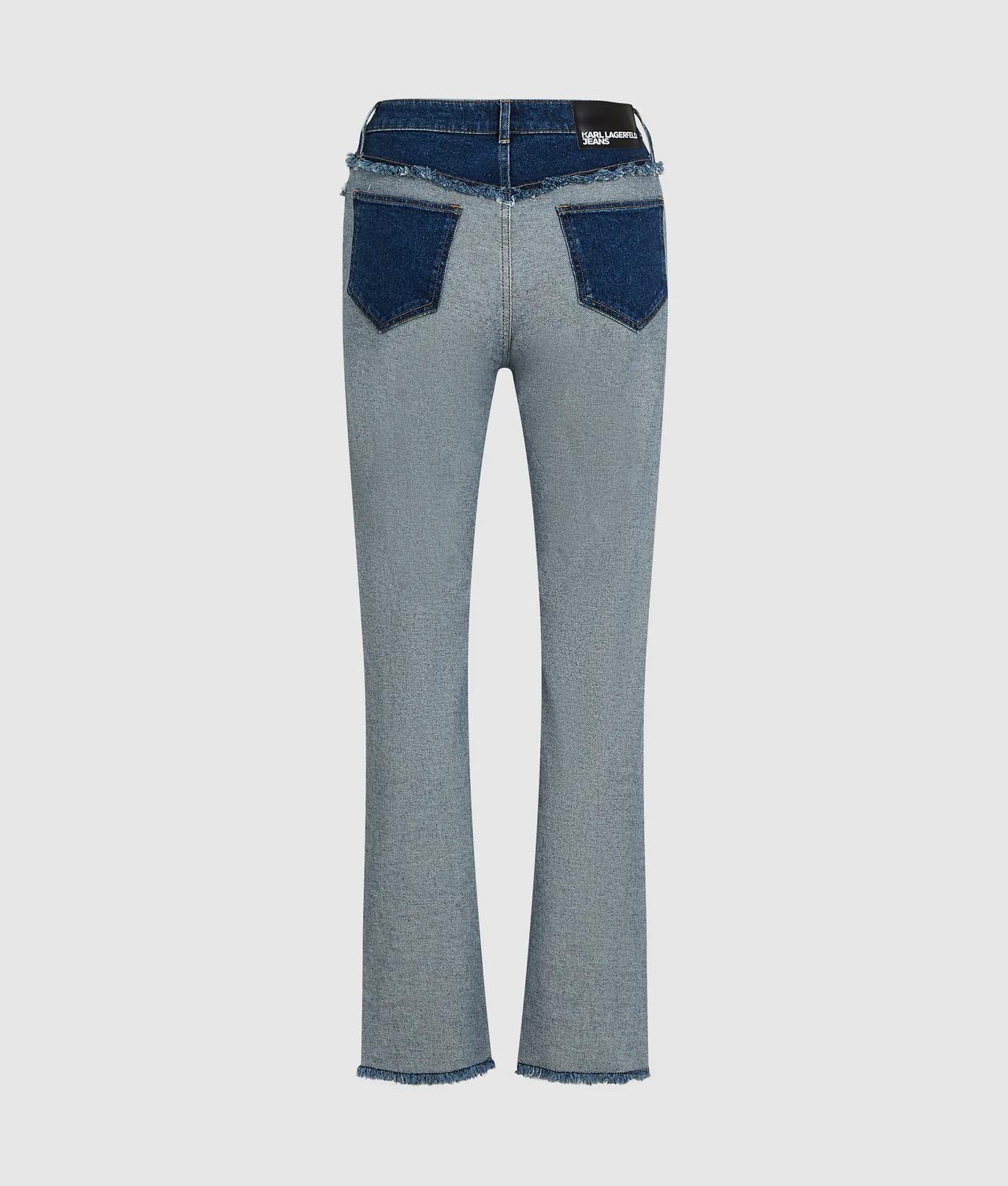 Jeans Karl Lagerfeld high rise straight donna