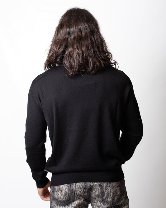 Maglia Just Cavalli lupetto misto lana uomo