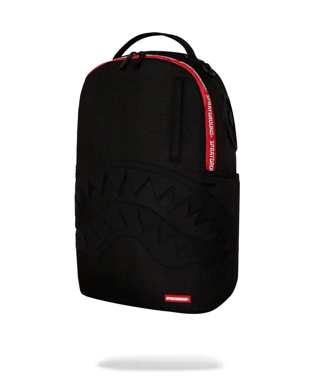 Zaino Sprayground nero Printed zipper shark dlxr backpack