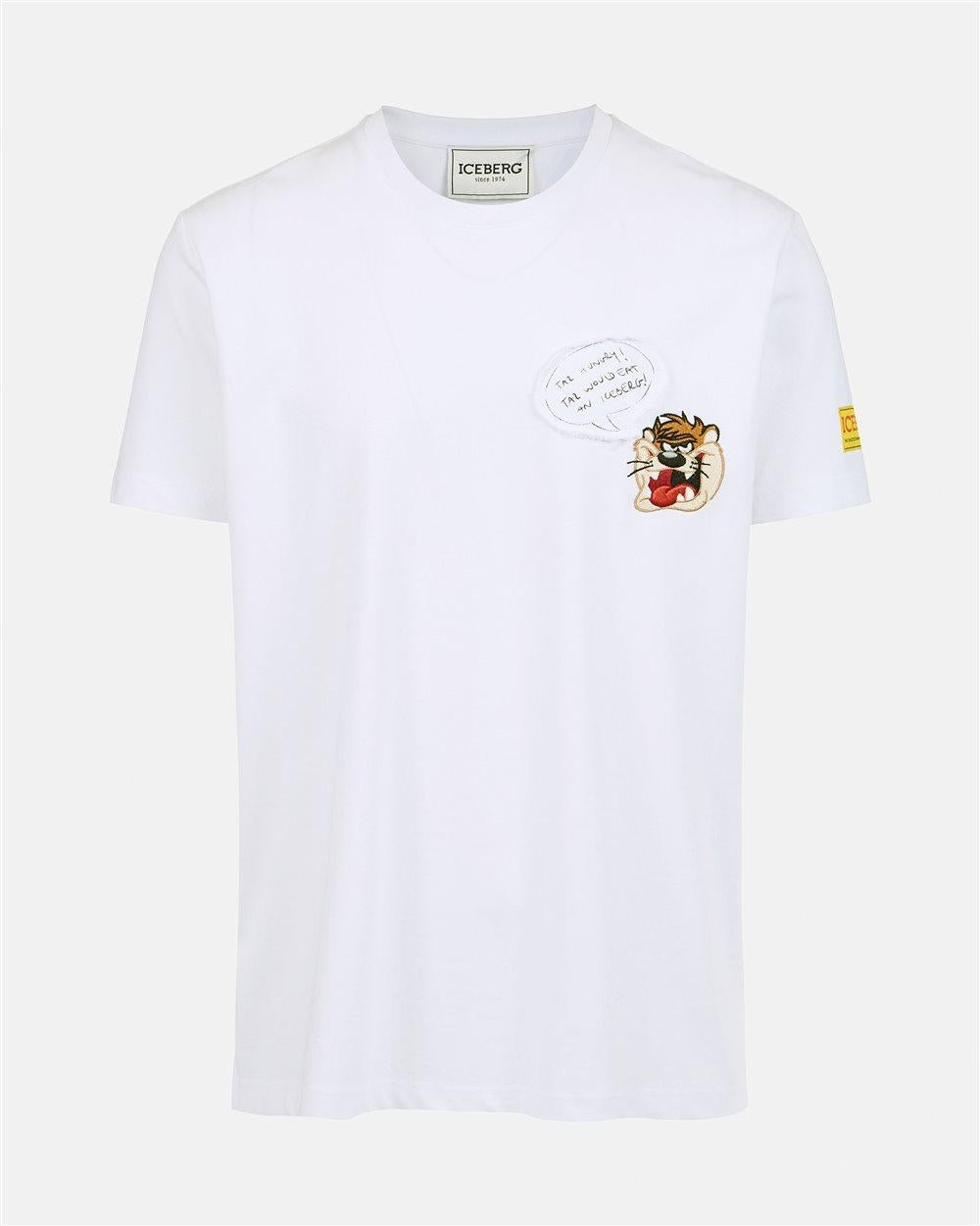 T-Shirt Iceberg X Looney Tunes con ricamo uomo