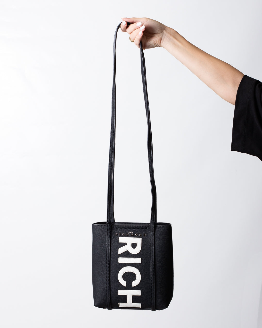 Borsa John Richmond "Shoulder Bag" con patch donna