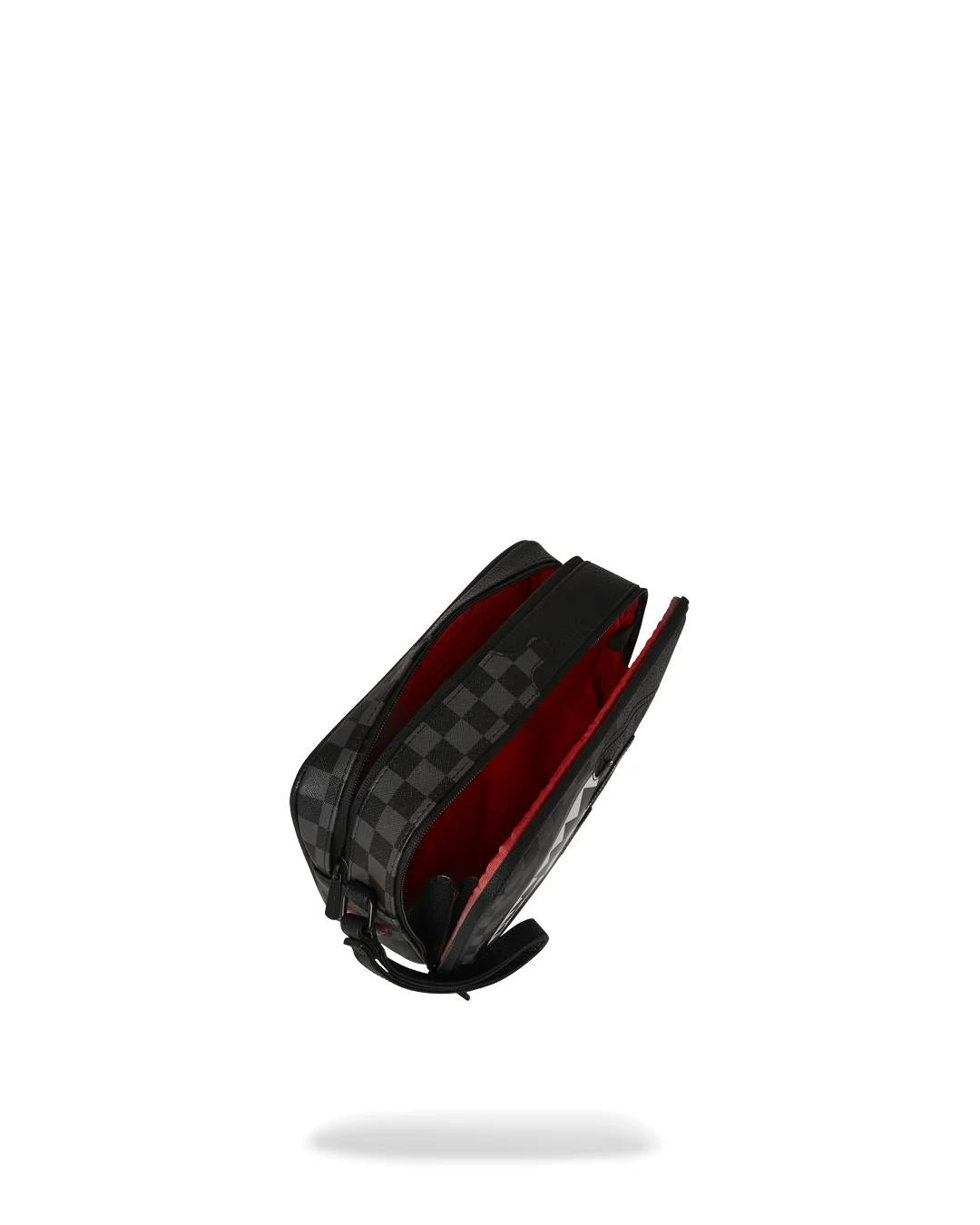 Pochette e beauty Sprayground nero unfinished shark toiletry