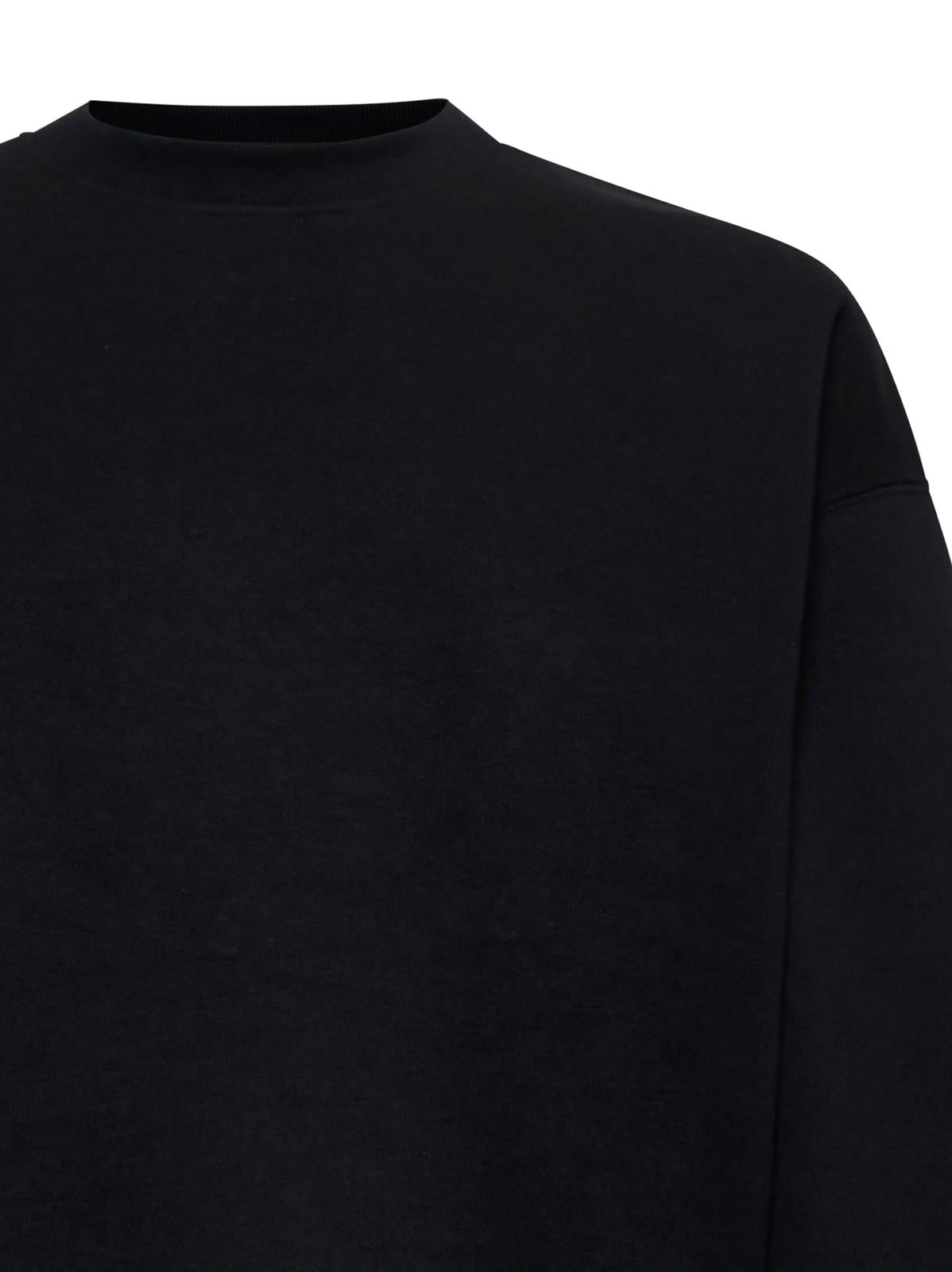 Felpa Richmond X girocollo con logo patch uomo