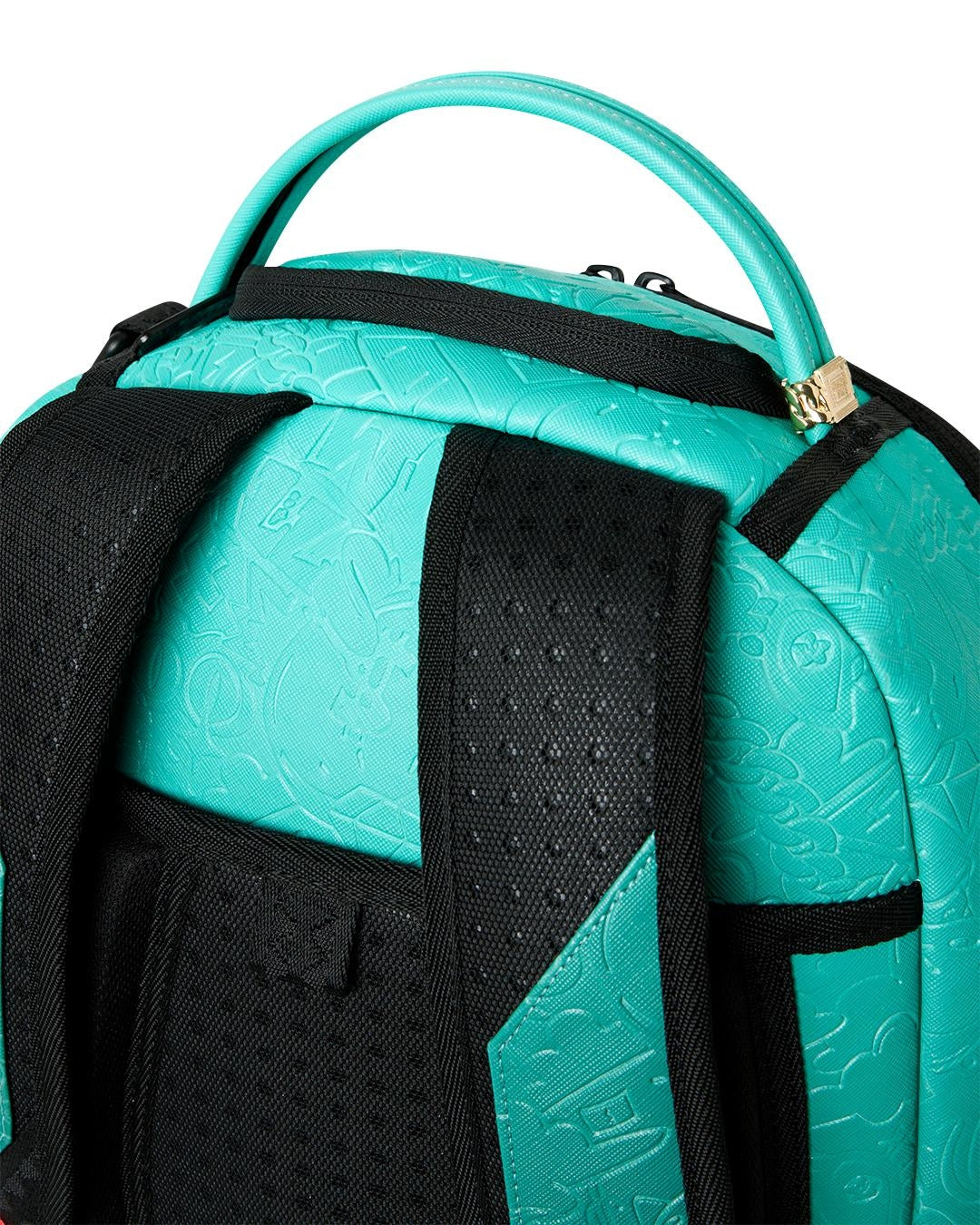 Zaino Sprayground turchese TURQUOISE DOODLE EMBOSS BACKPACK