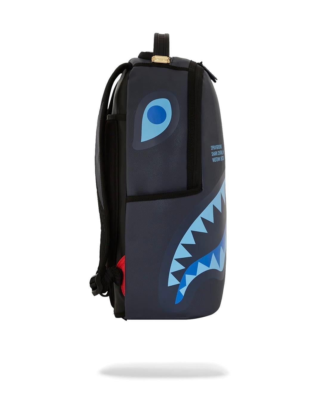 Zaino Sprayground blu Shark central midnight blue dlxsv backpack