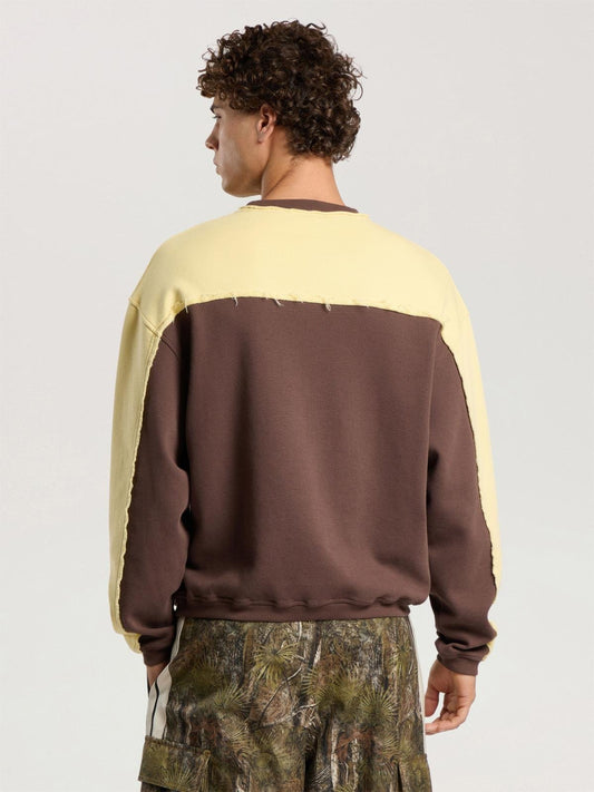 Felpa Palm Angels girocollo "Vintage Logo" uomo