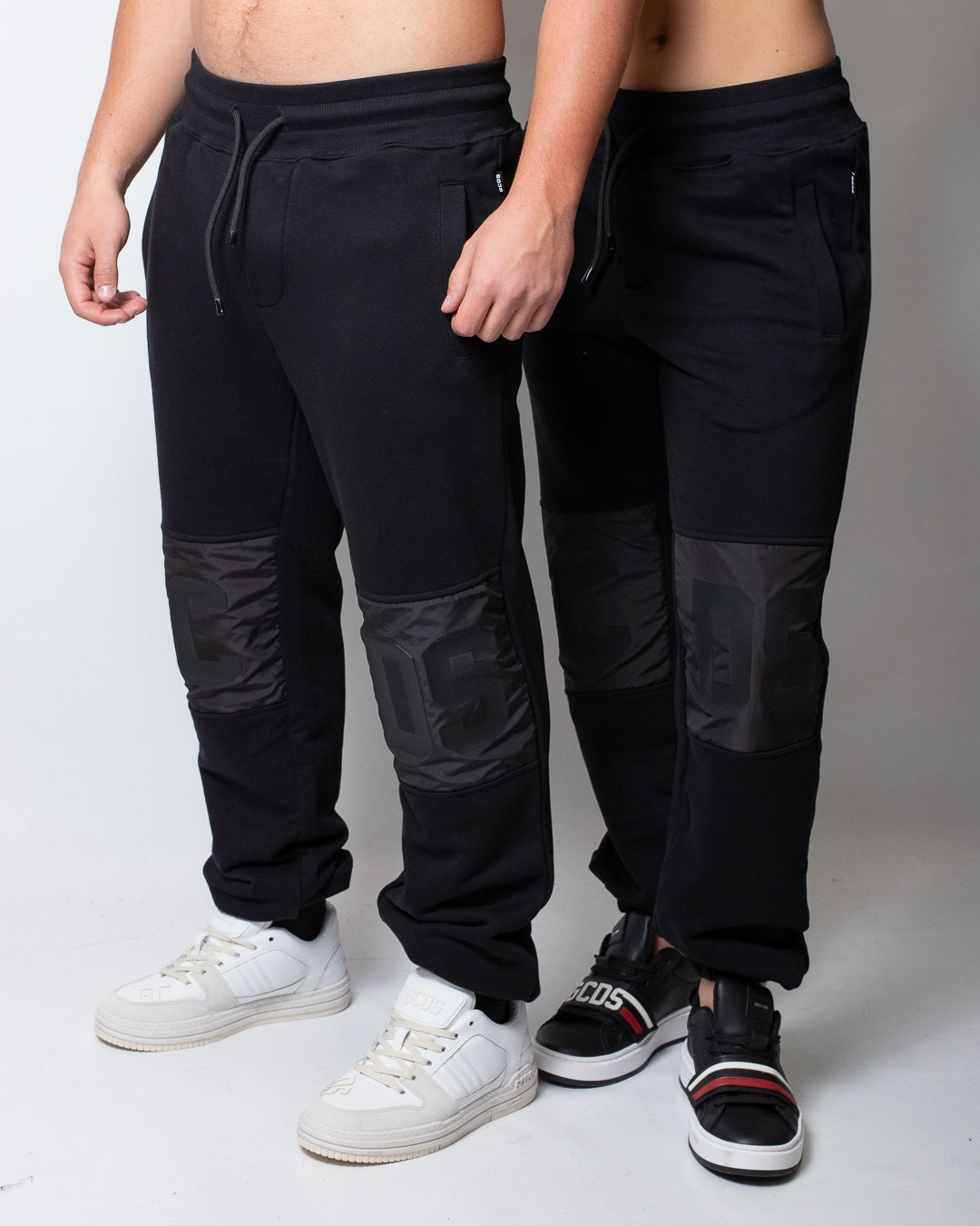 Pantalone GCDS in felpa "Band Logo Nylon"