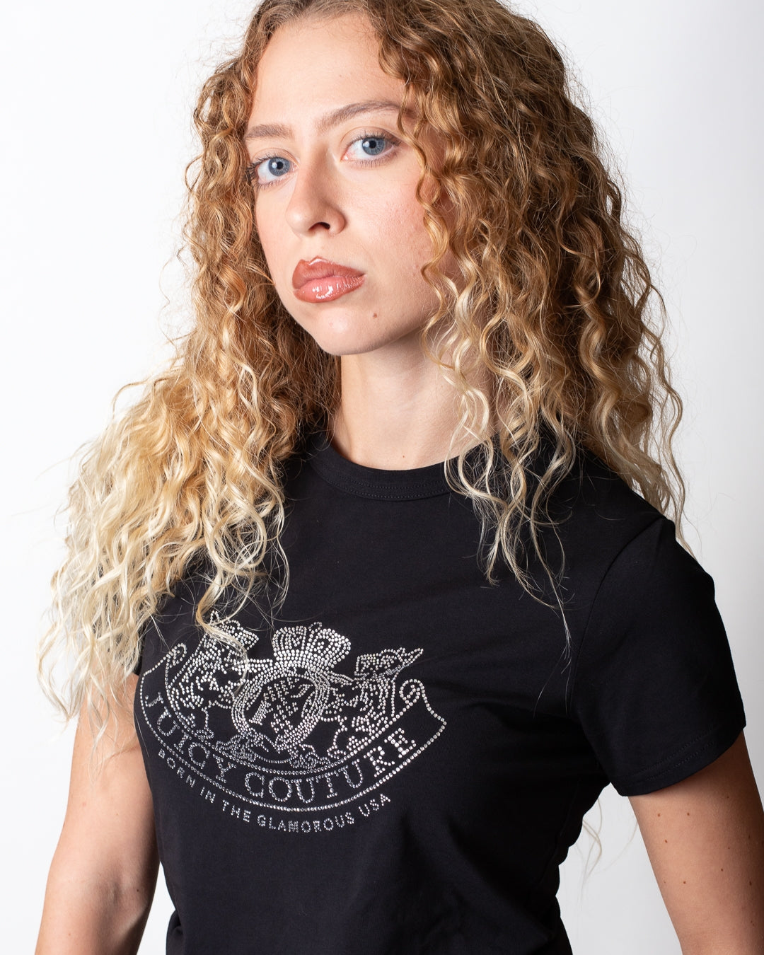 T-Shirt Juicy Couture "Dog Crest" donna