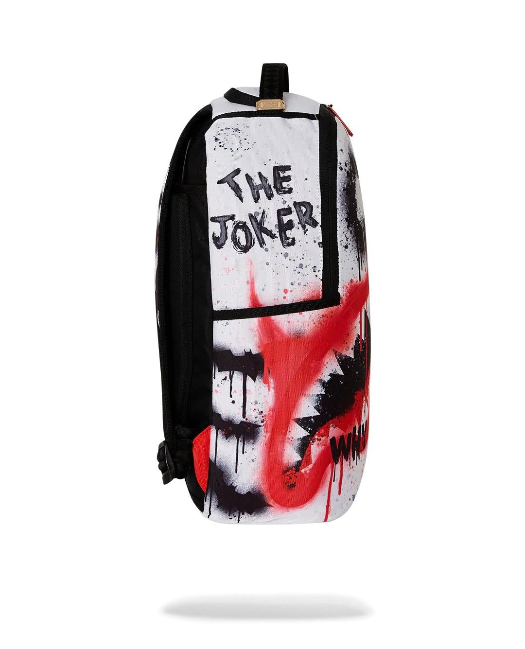 Zaino Sprayground bianco The Joker shark mouth dlxr backpack