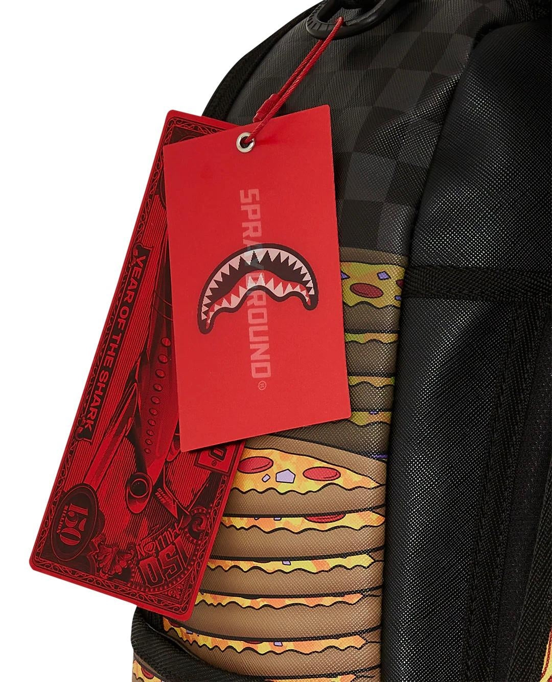 Zaino Sprayground nero Garfield and money bear: backpack