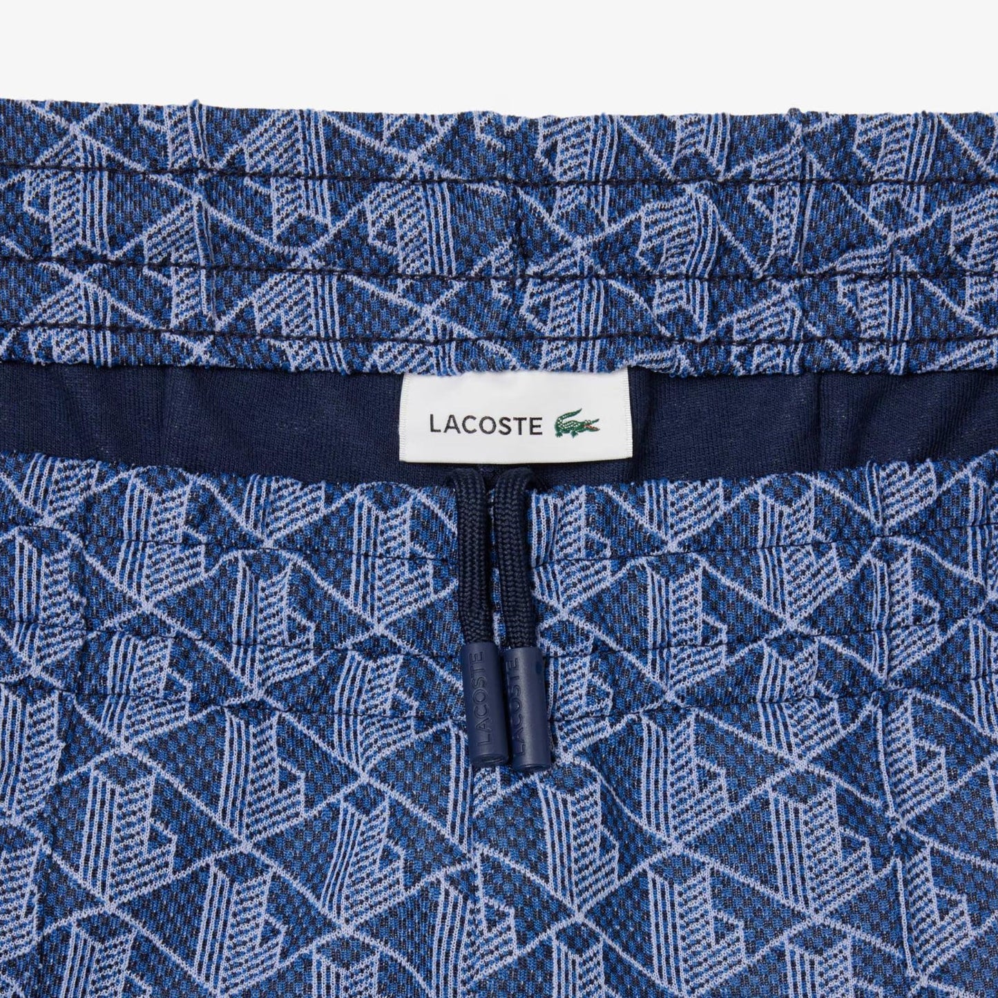 Pantalone Lacoste logato allover donna