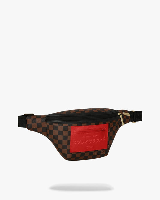 Marsupio Sprayground marrone RED REDEMPTION PYRAMID SAVVY CROSSBODY