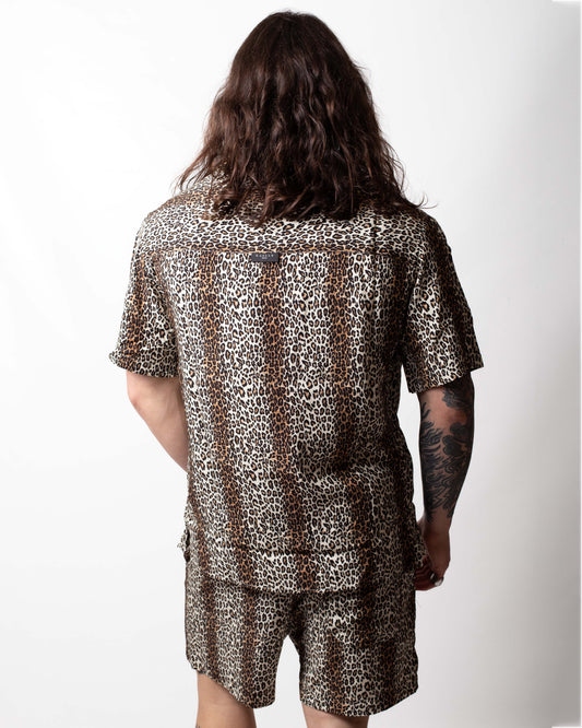 Camicia Gaelle "Fit Bowling" stampata uomo