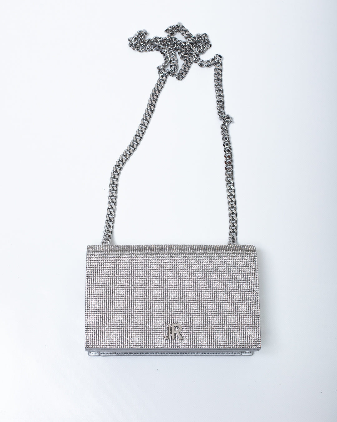 Borsa John Richmond con strass all-over donna