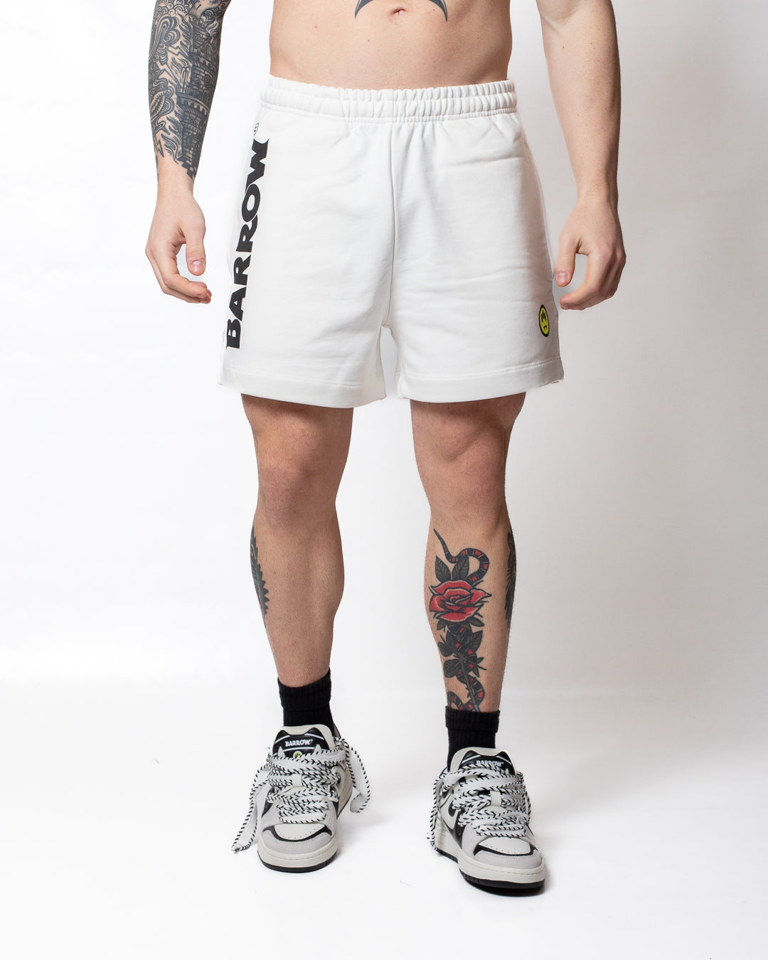 Short Barrow in felpa con logo classic