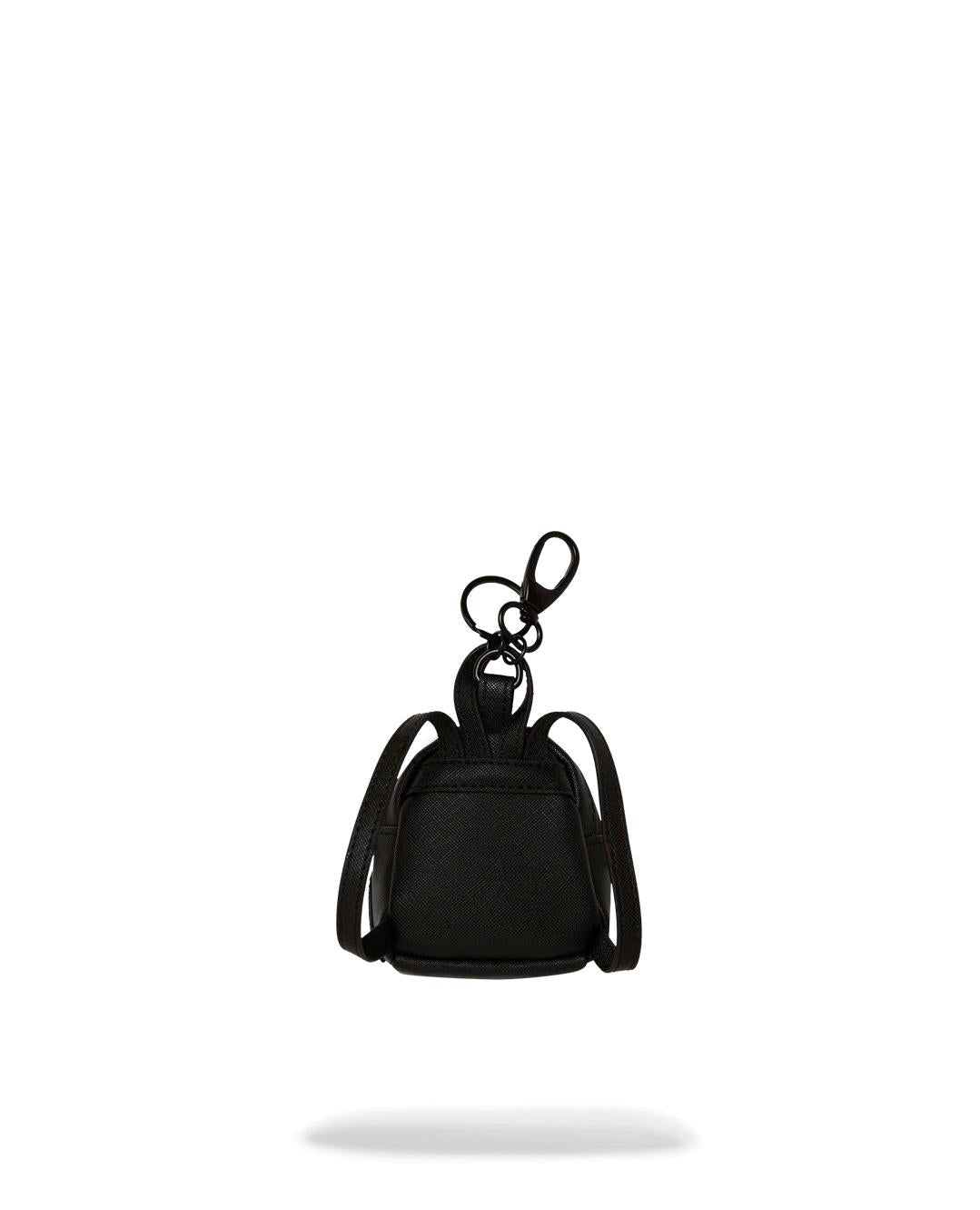 Portachiavi Sprayground nero Fly knit mouth backpack keychain