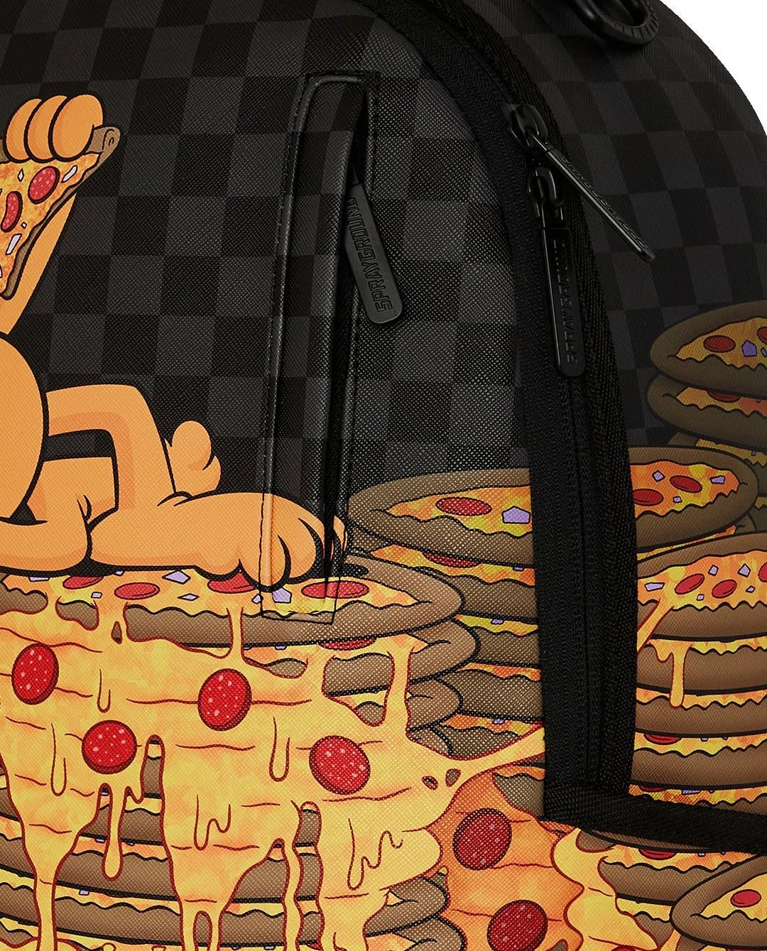 Zaino Sprayground nero Garfield and money bear: backpack
