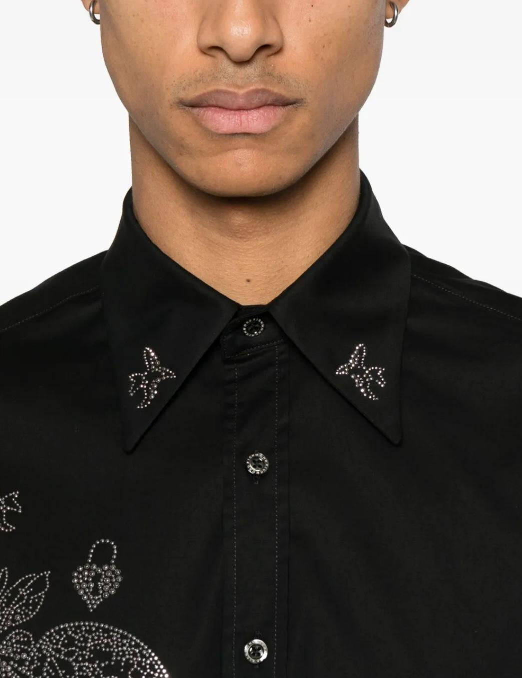 Camicia John Richmond con applicazione sul davanti