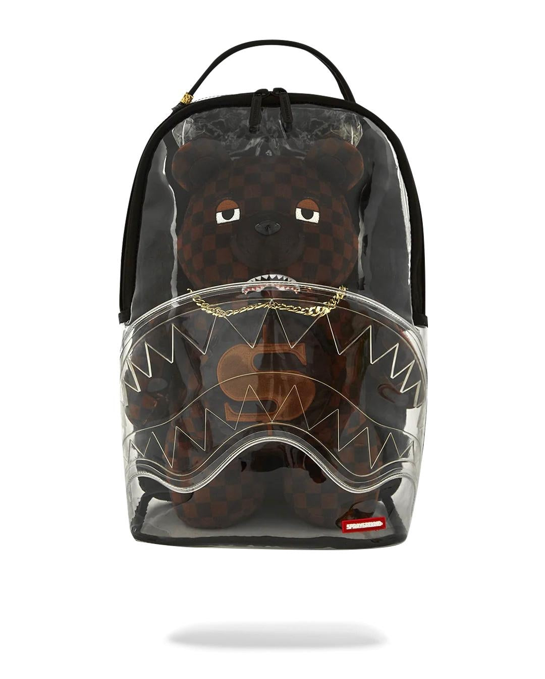 Zaino Sprayground trasparente Clear bear dlx backpack