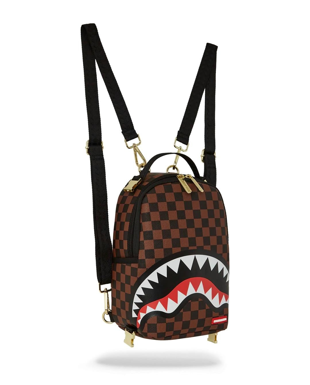 Zaino Sprayground marrone Sharks in a hole in paris dlxsv backpack