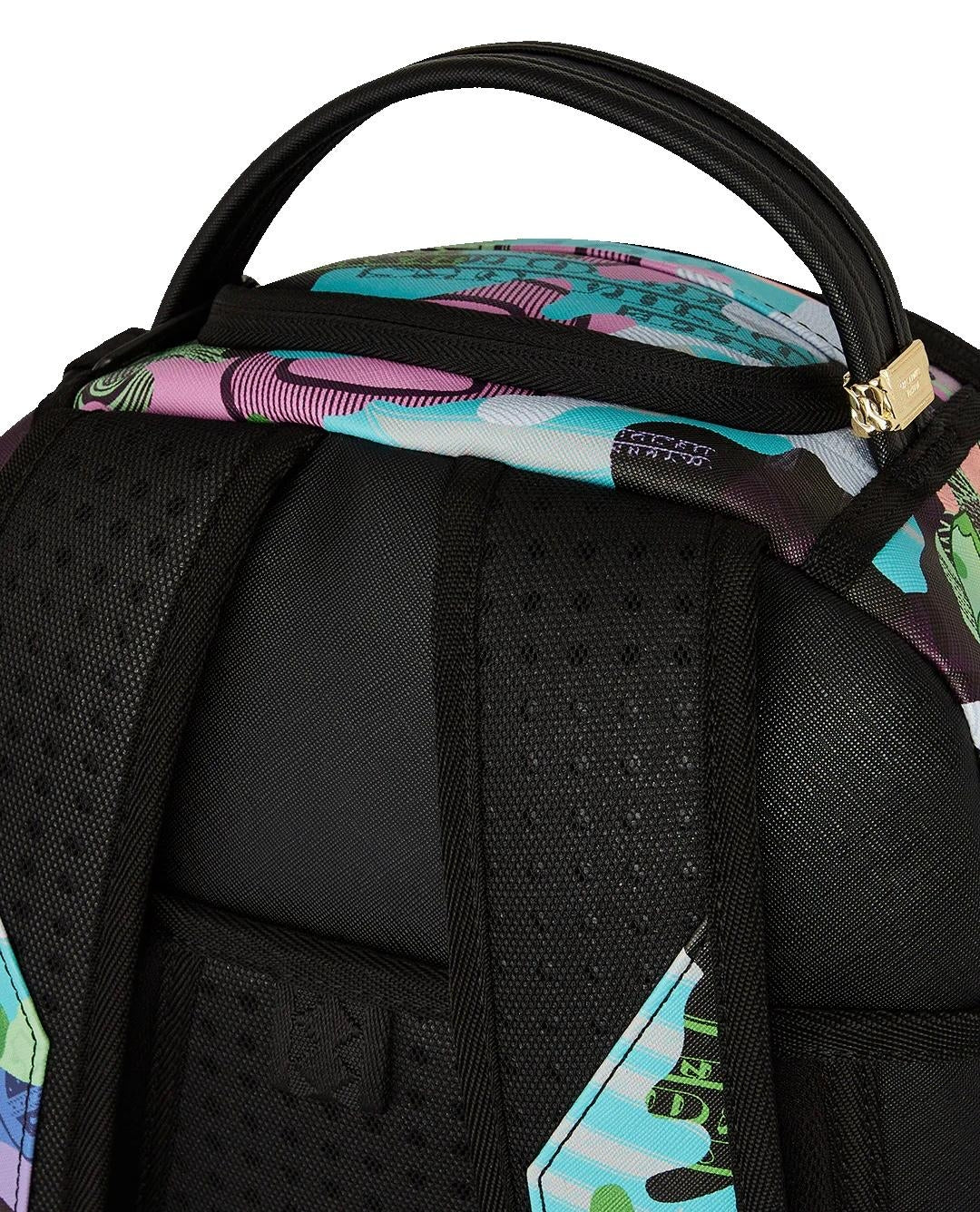 Zaino Sprayground verde Diablo Flexing on you dlxsv backpack