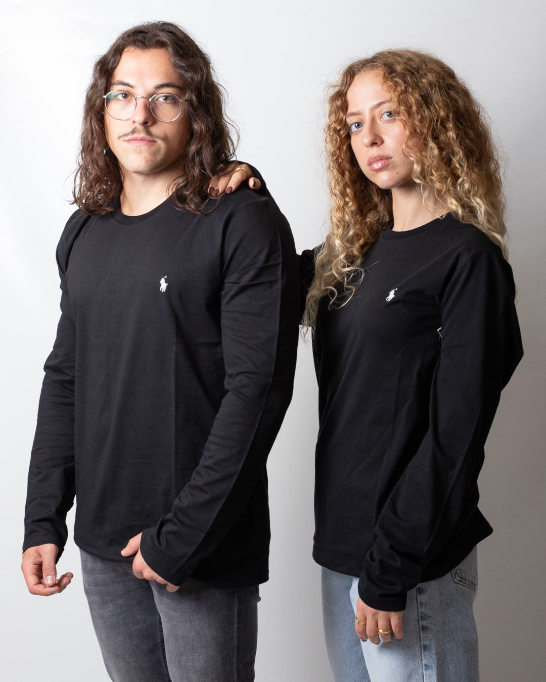 T-Shirt Polo Ralph Lauren basic manica lunga uomo