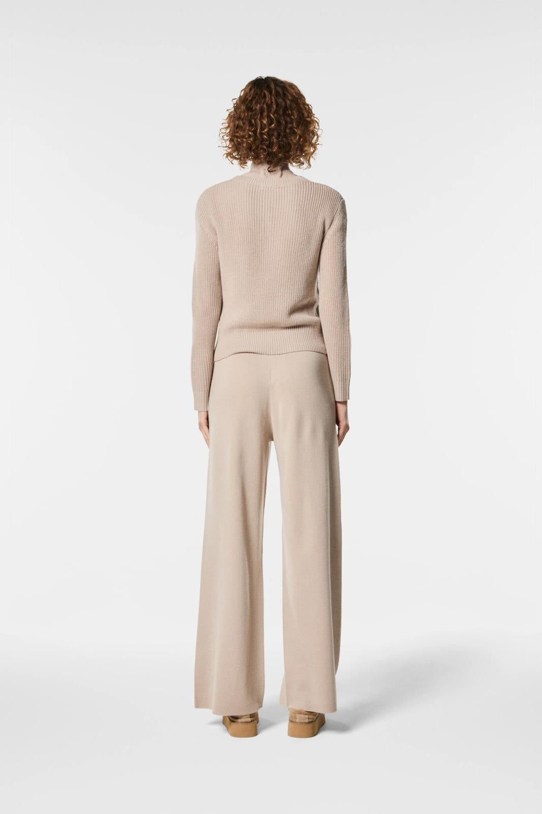 Pantalone Nenette in maglia a palazzo donna
