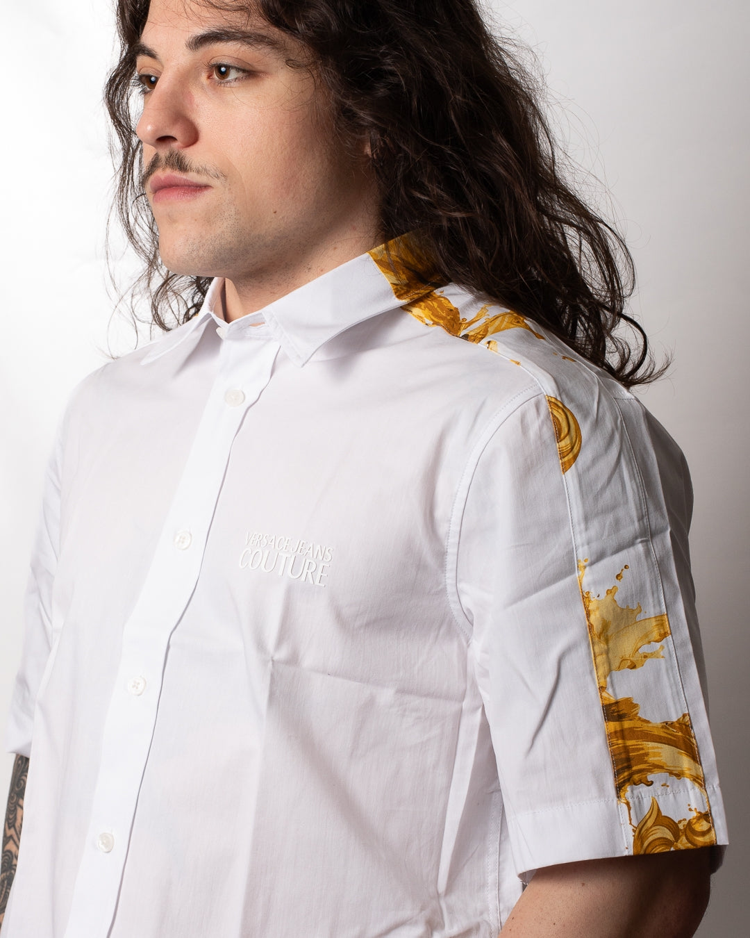 Camicia Versace Jeans Couture "Barocco Wave" uomo