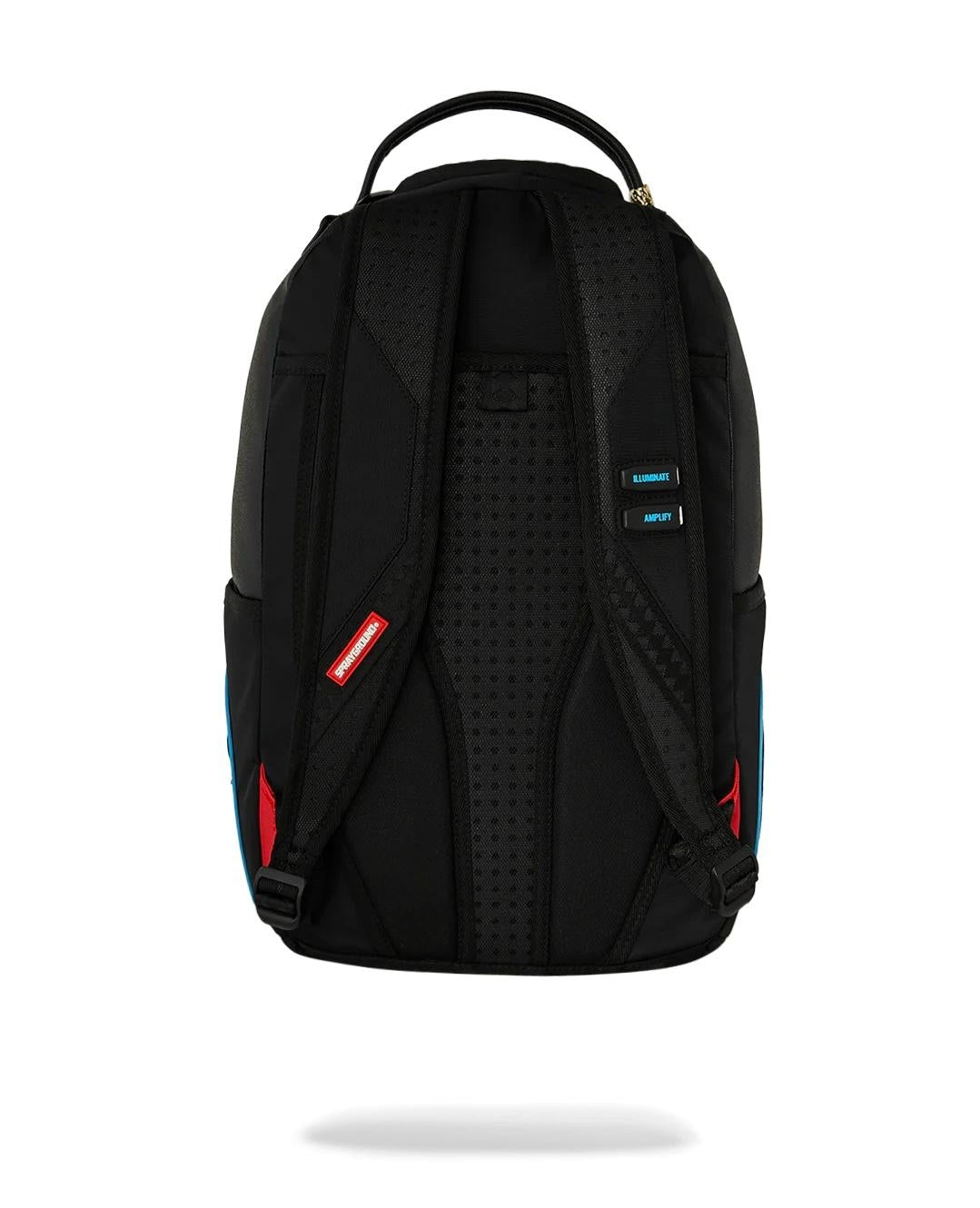 Zaino Sprayground nero Led stripe sharks dlx backpack